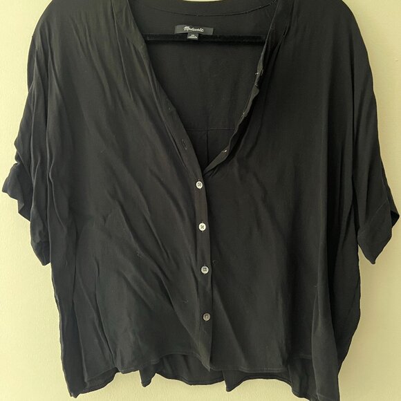 Madewell Getaway Oversized Button-Down Shirt Size XL - Picture 2 of 4